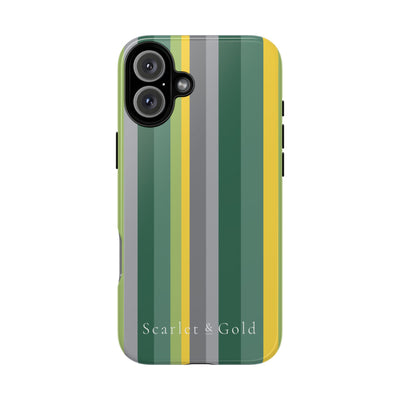 The Green & Yellow Stripes | Phone Case