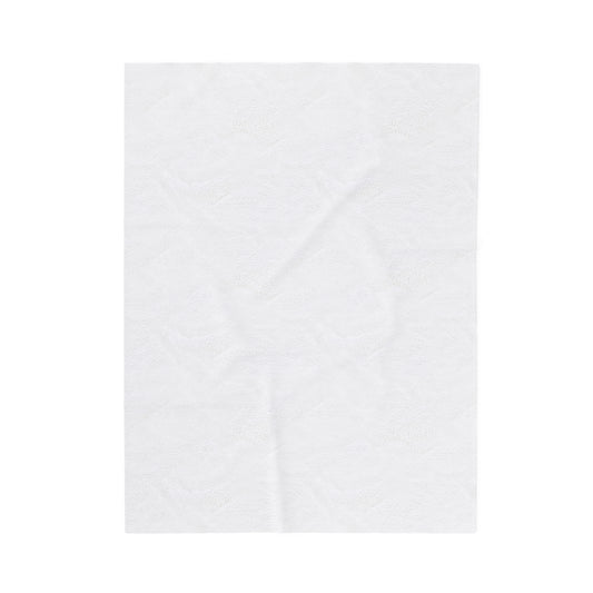 The Auburn Arch Front Tuck Aubie | Velveteen Plush Blanket