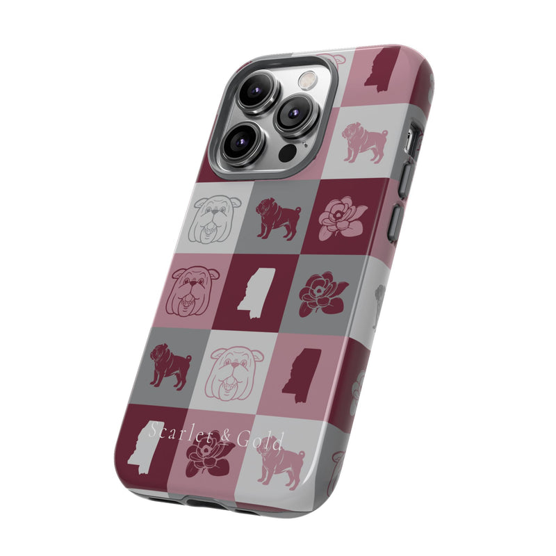 The Maroon & White All The Things | Phone Case