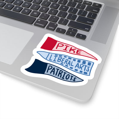 The PIKE LIBERAL ARTS FLAGS | Sticker