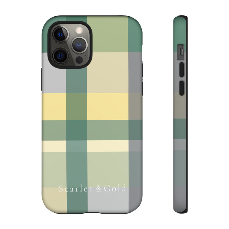 The Yellow & Green Plaid | Phone Case