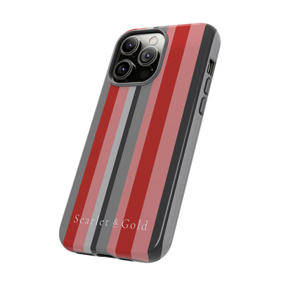 The Red & Black Stripes | Phone Case