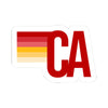 The CA Stripes | Sticker