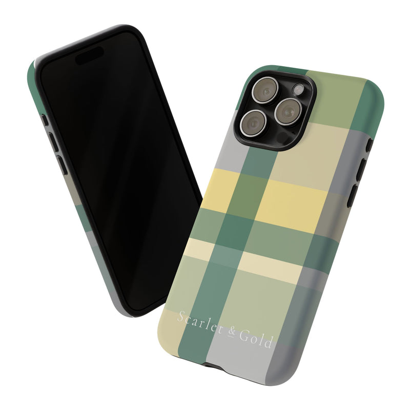 The Yellow & Green Plaid | Phone Case