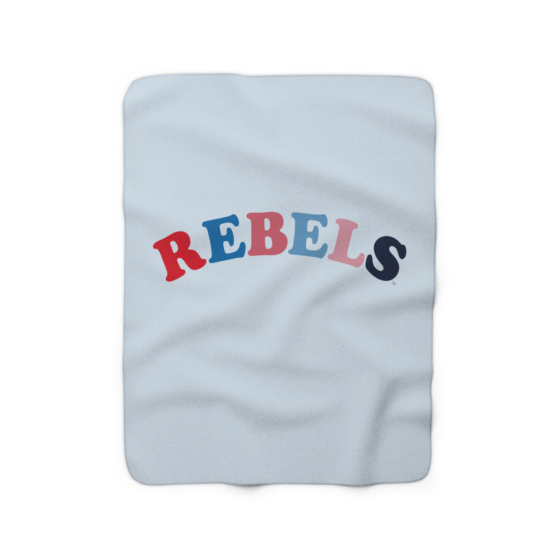 The Rebels Rainbow Arch | Sherpa Fleece Blanket
