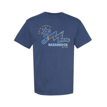 The 50th Anniversary Logo | China Blue Tee