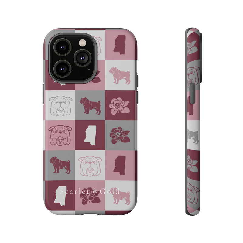 The Maroon & White All The Things | Phone Case