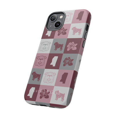 The Maroon & White All The Things | Phone Case