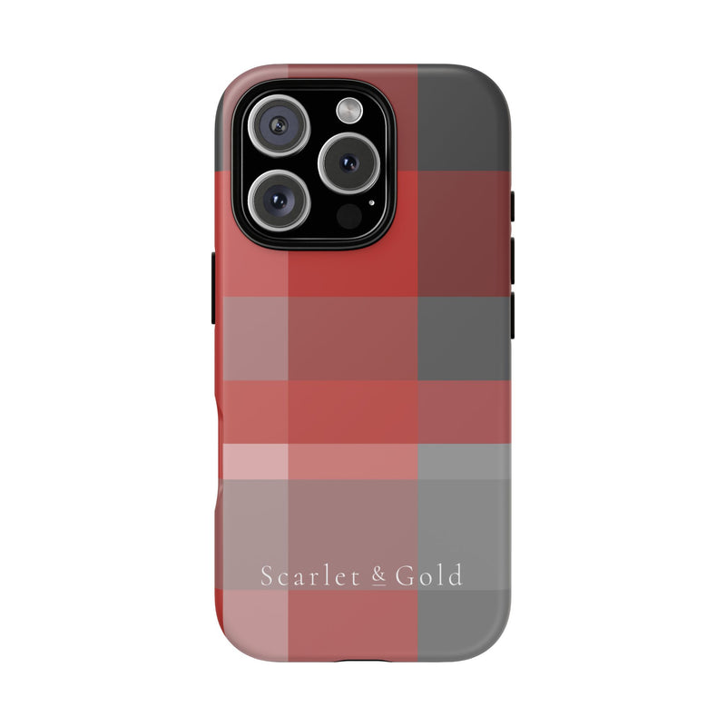 The Red & Black Plaid | Phone Case