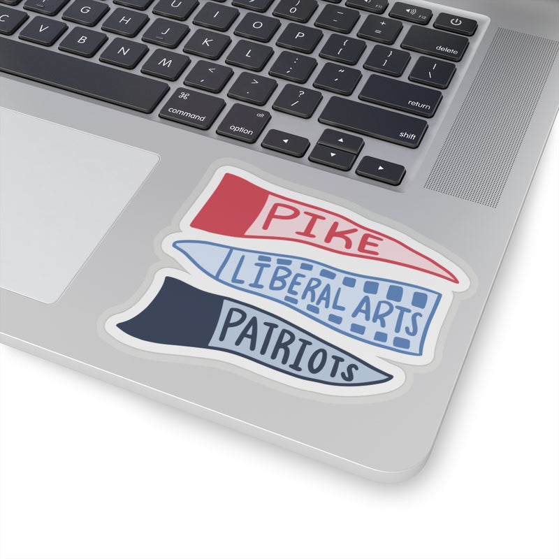 The PIKE LIBERAL ARTS FLAGS | Sticker