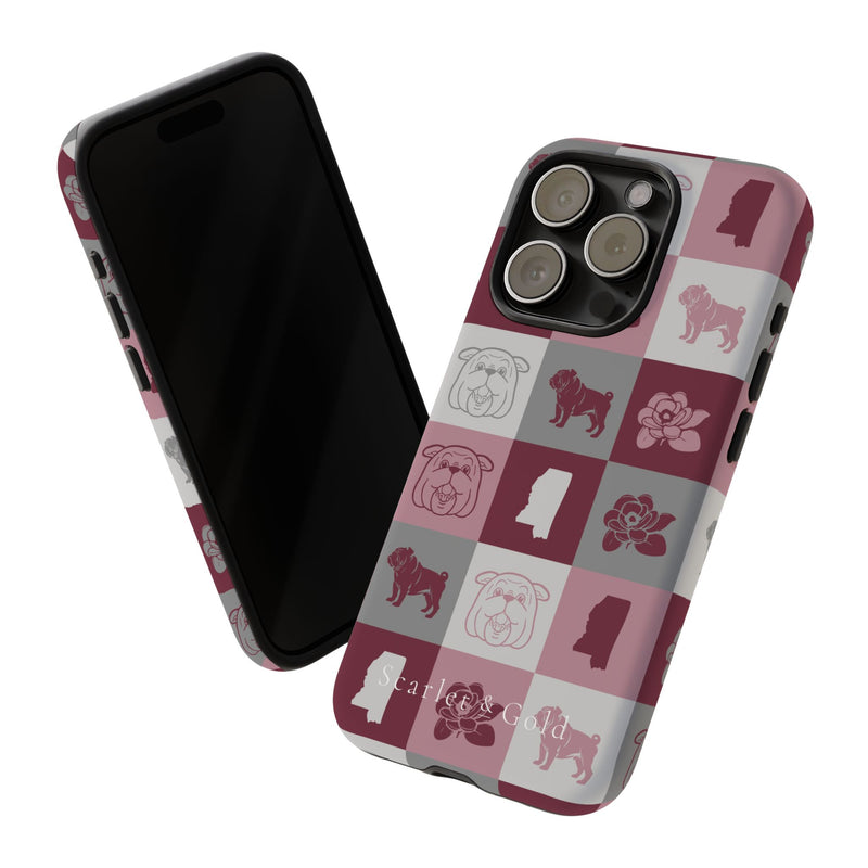 The Maroon & White All The Things | Phone Case