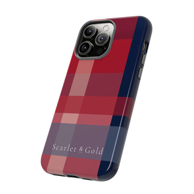 The Red & Blue Plaid | Phone Case