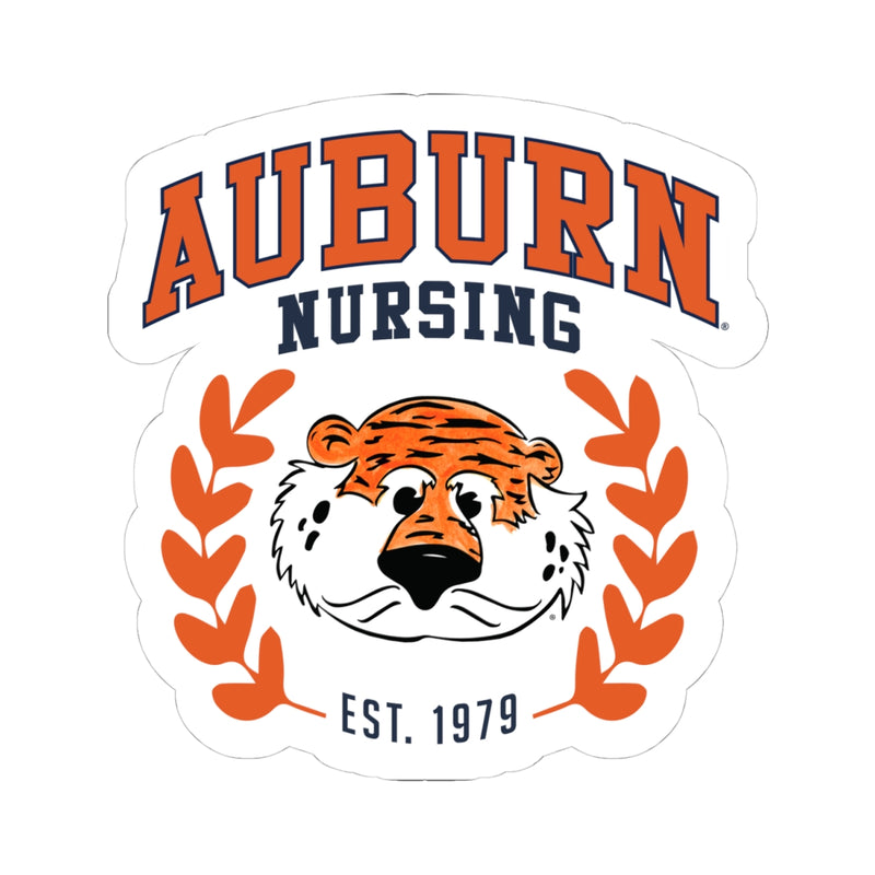 The Vintage Auburn Nursing | Sticker