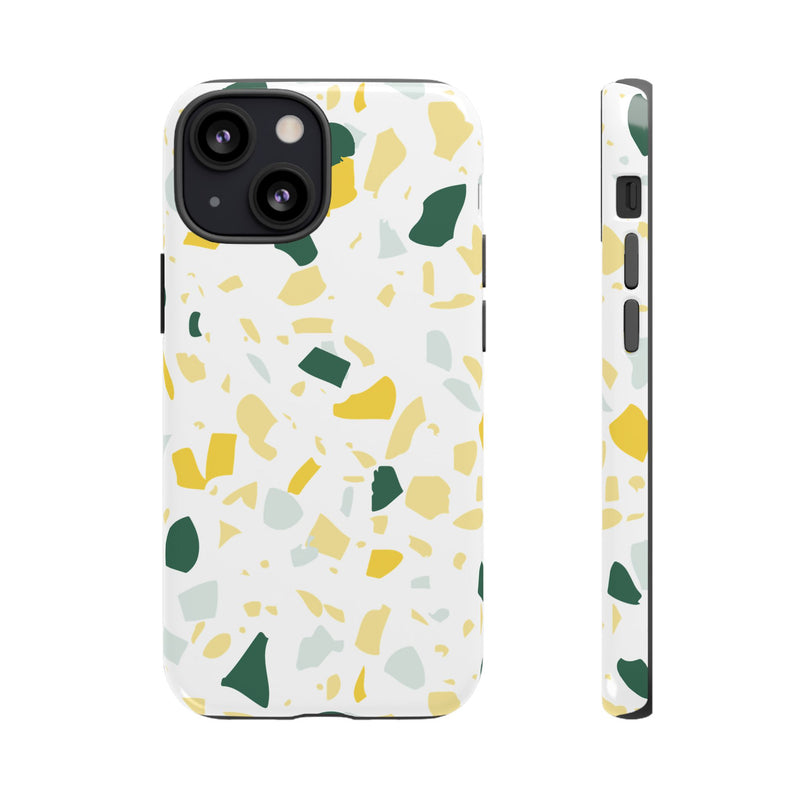 The Green & Yellow Terrazzo | Phone Case