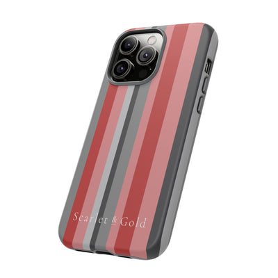 The Red & Black Stripes | Phone Case