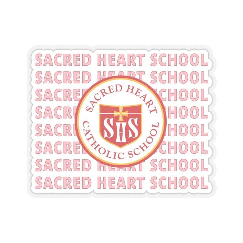 The SACRED HEART REPEAT | Sticker