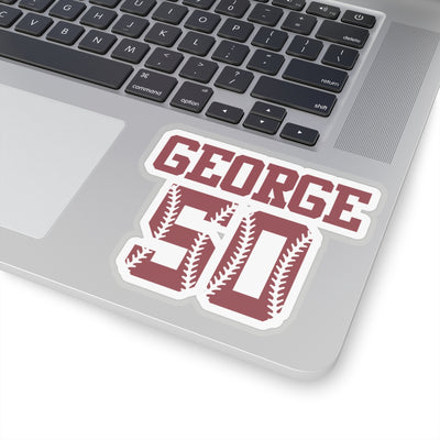 Pierce George #50 Stitches | Sticker