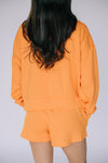 The Ava Airy Shorts Go Vols Woven Label | Bright Orange