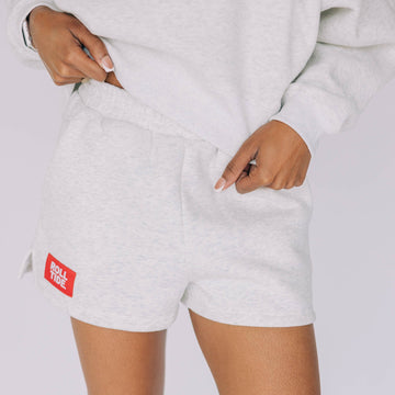 The Becca Shorts Roll Tide Woven Label | Ash