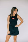 The Anna Active Skort Roll Tide Woven Label | Black