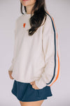 The Megan Crewneck Auburn | Bone