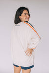The Megan Crewneck Auburn | Bone