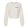 The 5, 6, 7, 8 | Adult Vintage White Crop Crewneck Sweatshirt