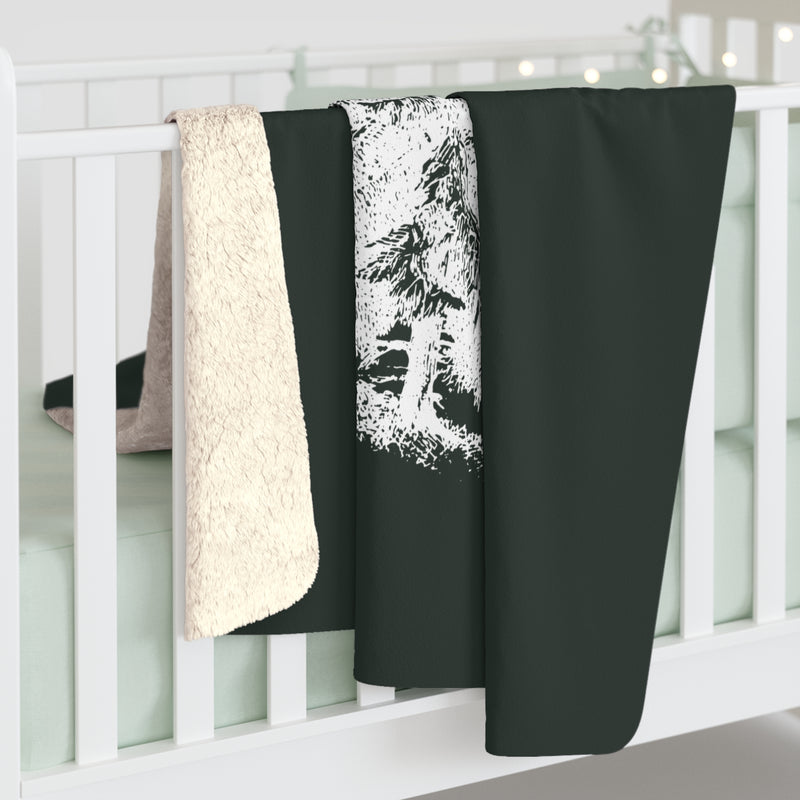 The Christmas Pine | Sherpa Fleece Blanket