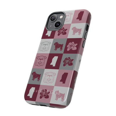 The Maroon & White All The Things | Phone Case