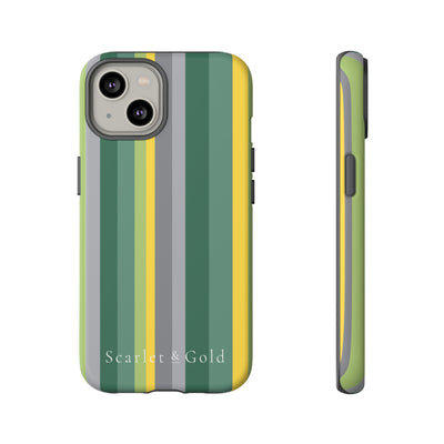 The Green & Yellow Stripes | Phone Case