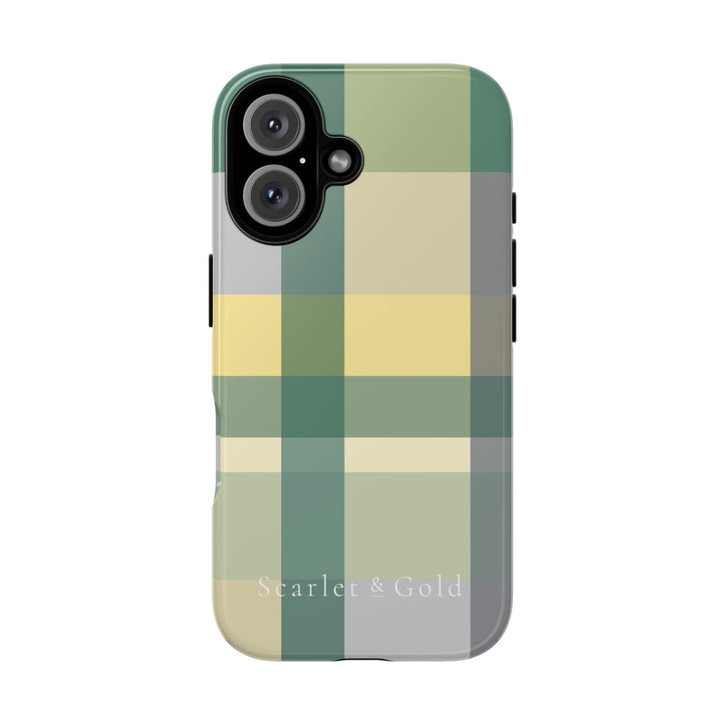 The Yellow & Green Plaid | Phone Case