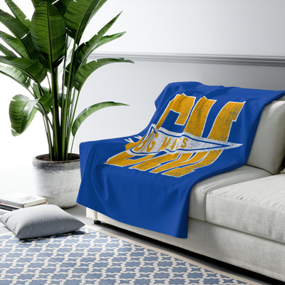 The Big Macs Pennant | Sherpa Fleece Blanket