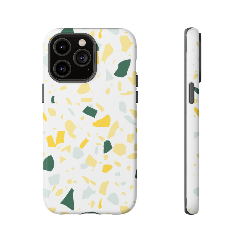 The Green & Yellow Terrazzo | Phone Case