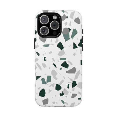 The Green & Grey Terrazzo | Phone Case