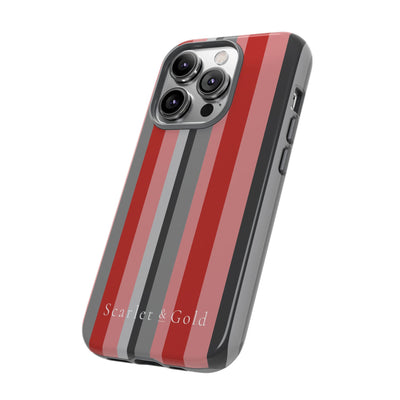 The Red & Black Stripes | Phone Case