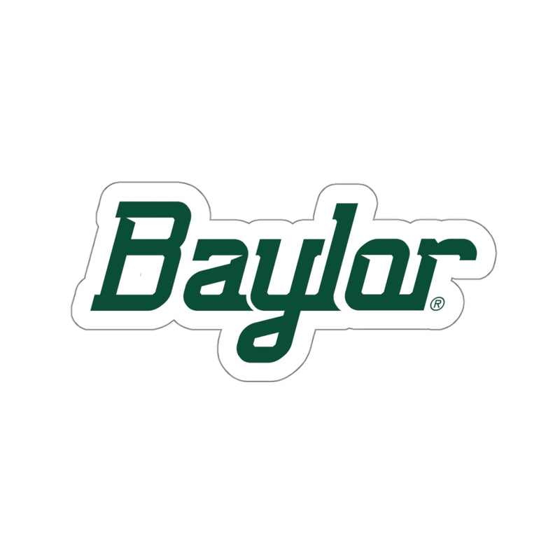 The Baylor Script Baseball Logo | Sticker