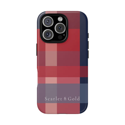 The Red & Blue Plaid | Phone Case