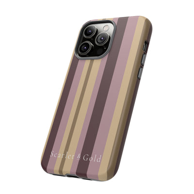 The Maroon & Gold Stripes | Phone Case