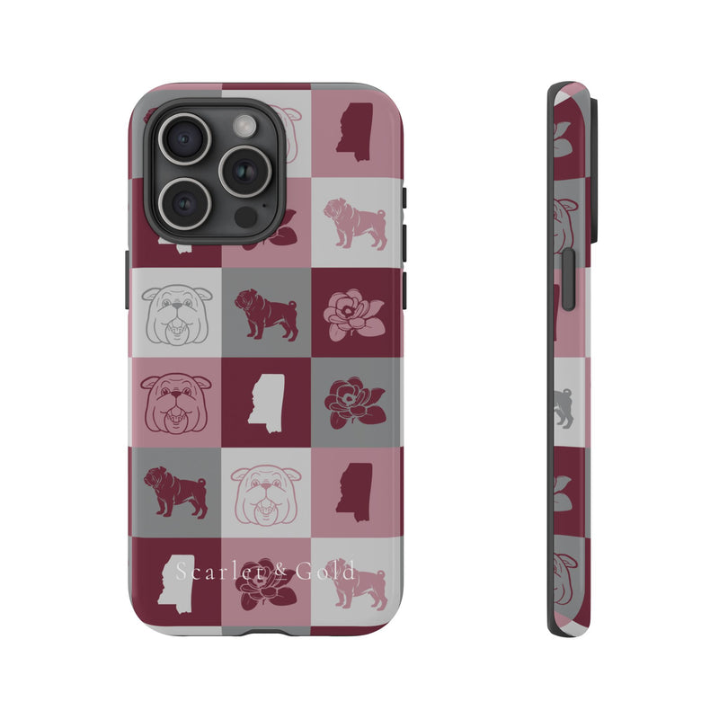 The Maroon & White All The Things | Phone Case