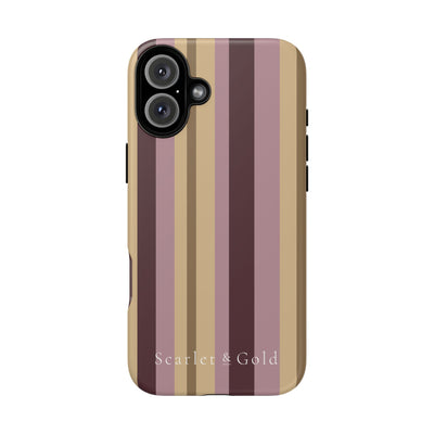 The Maroon & Gold Stripes | Phone Case