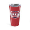 The USA Nursing Stripes | Tumbler