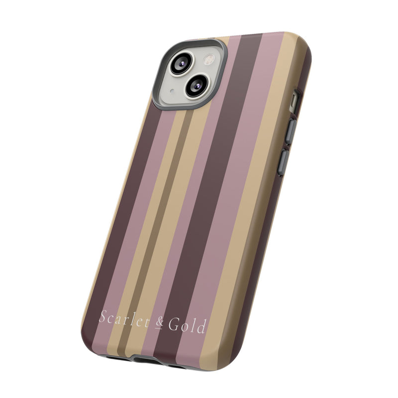 The Maroon & Gold Stripes | Phone Case