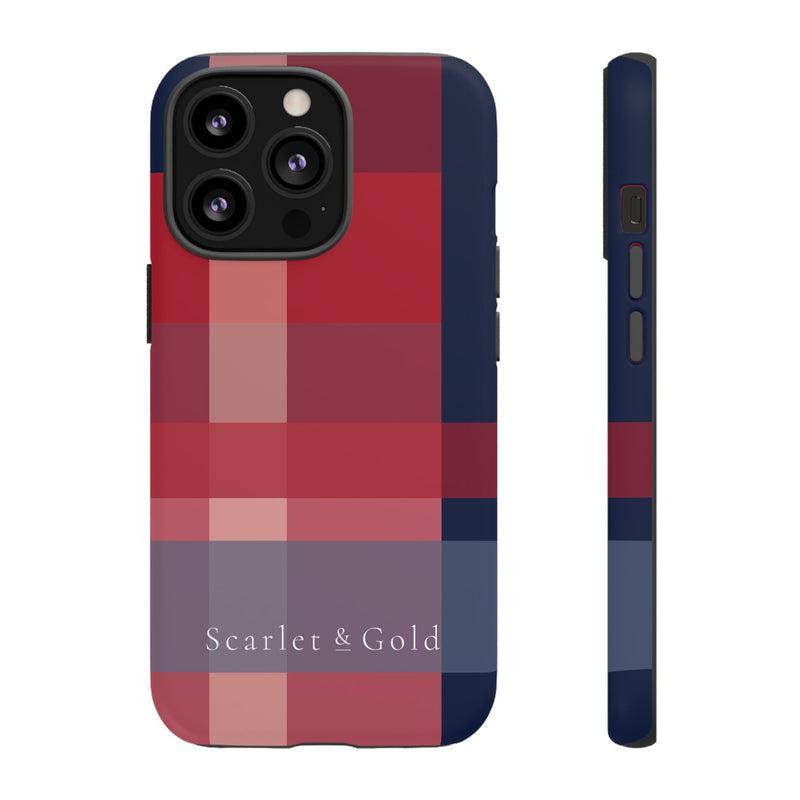 The Red & Blue Plaid | Phone Case