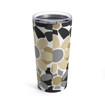 The Black and Gold Floral | Tumbler 20oz