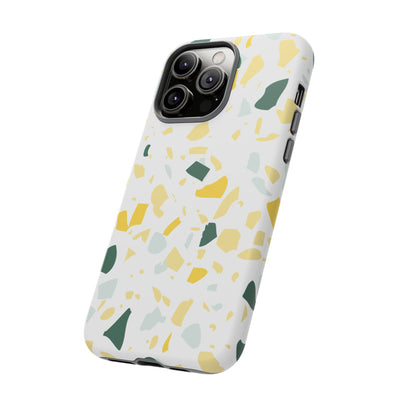 The Green & Yellow Terrazzo | Phone Case