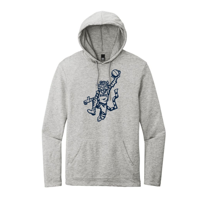 The Original Aubie Basketball | Adult Light Heather Grey Hoodie