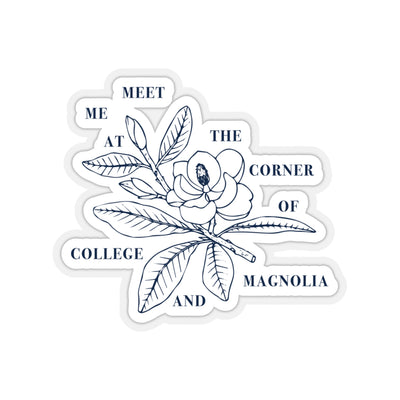 The Corner of College and Magnolia | Sticker