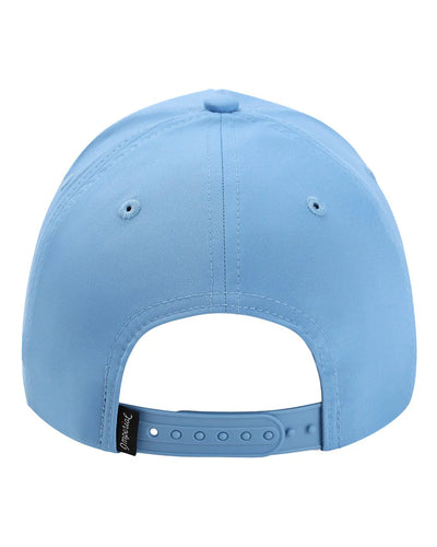 The Loveliest Village Hat | Embroidered Powder Blue Cap