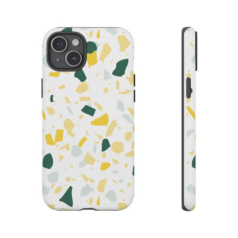 The Green & Yellow Terrazzo | Phone Case