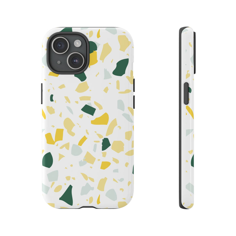 The Green & Yellow Terrazzo | Phone Case